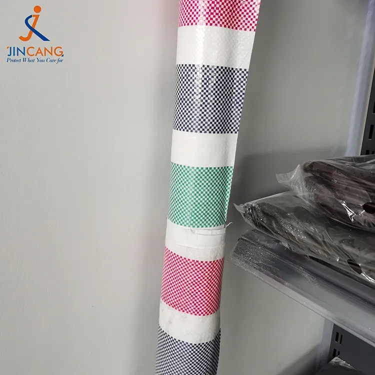 90 GSM స్ట్రిప్ PE టార్పాలిన్ రోల్